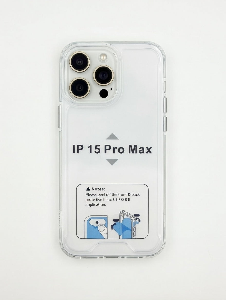 iPhone 15 Pro Max Transparent Cover