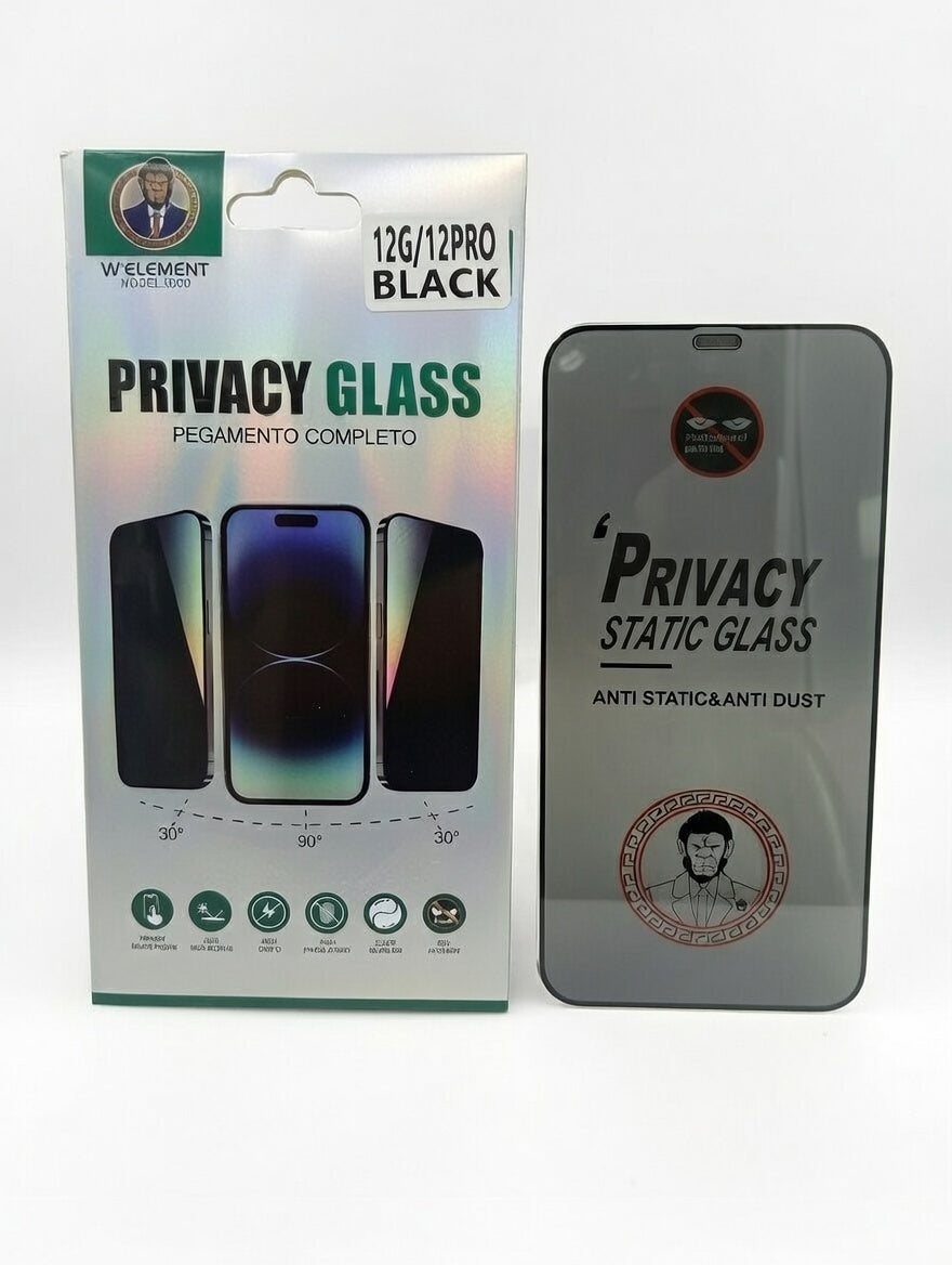 iPhone 12 / 12 Pro Privacy Full Glue Glass Protector