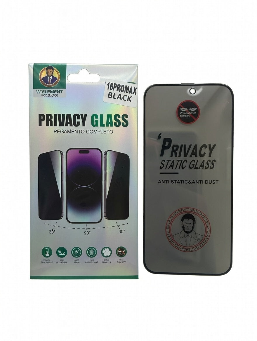 iPhone 16 Pro Max Privacy Full Glue Glass Protector