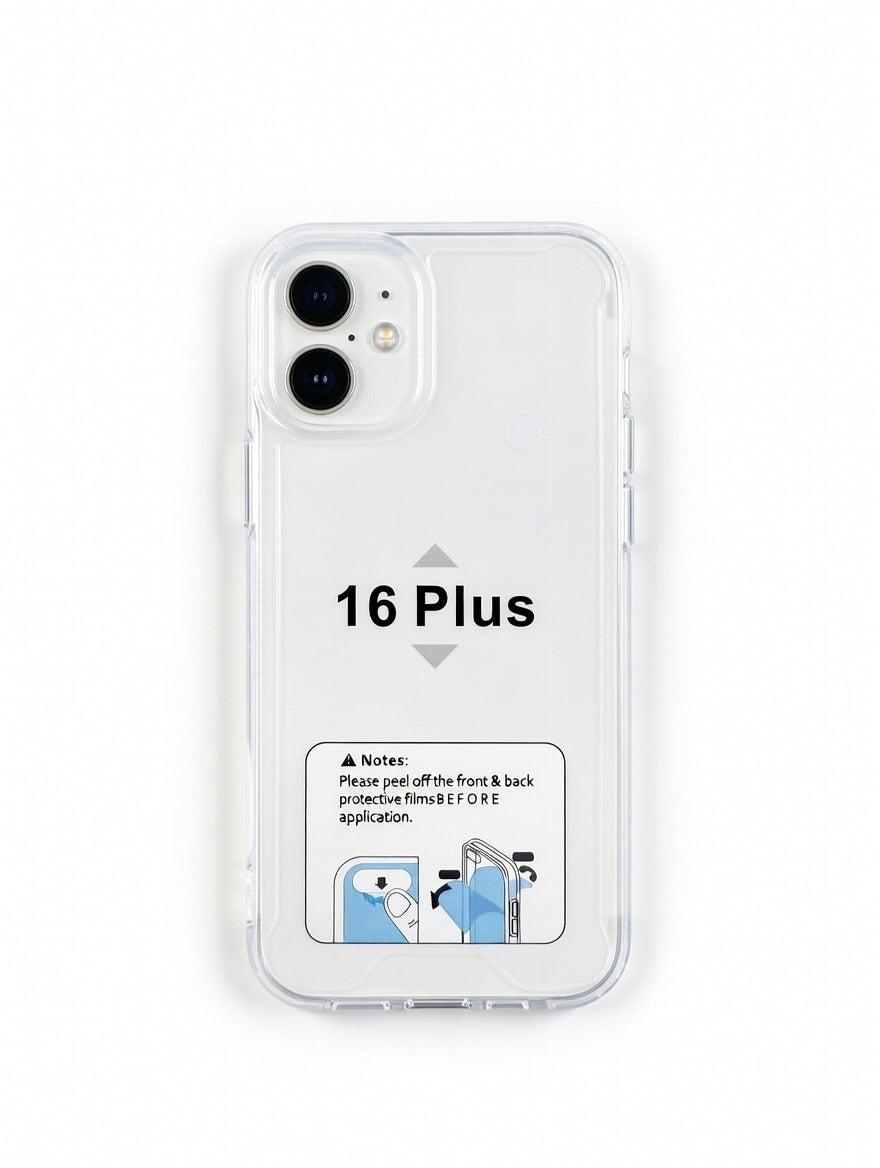 iPhone 16 Plus Transparent Cover