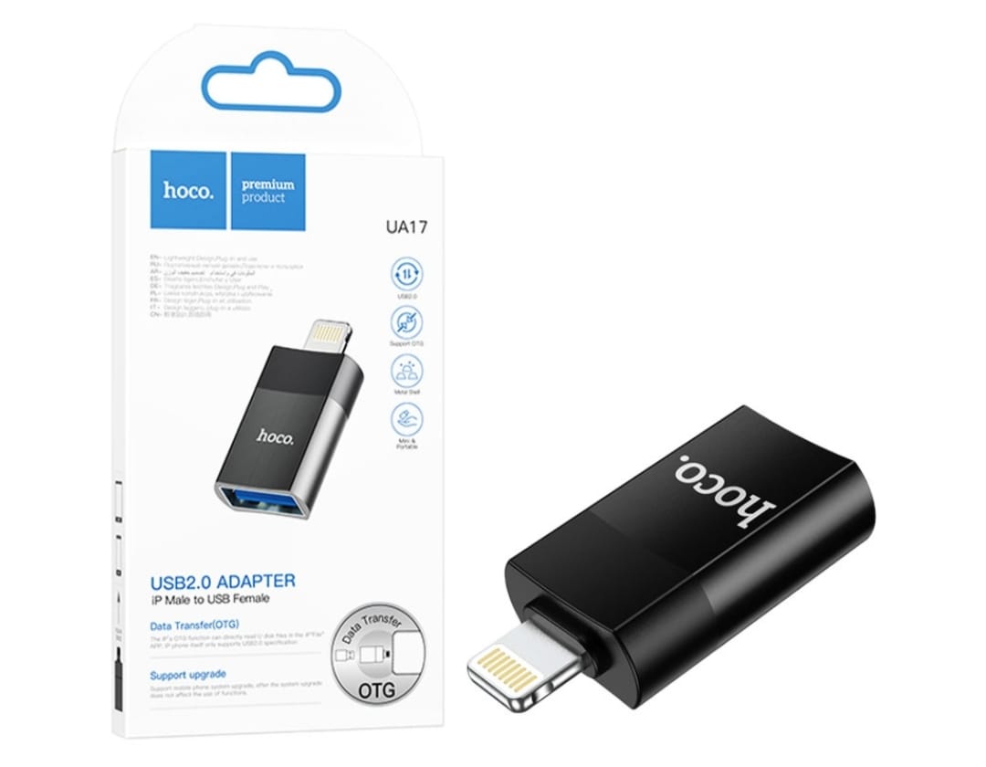 USB To iPhone Lightning OTG Adapter