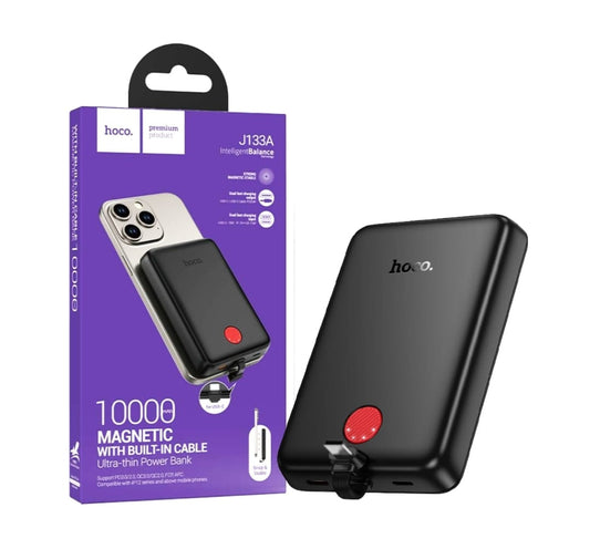 Ultra Thin Magnetic & Type-C Cable 5000 MAH Power Bank