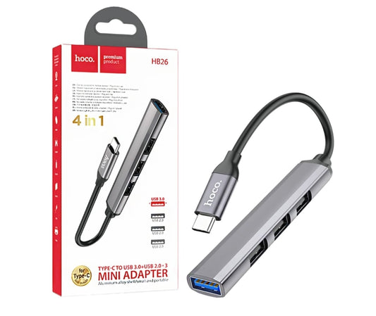 4 in 1 Type-C Output Hub