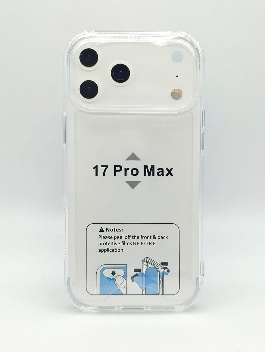 iPhone 17 Pro Max Transparent Cover