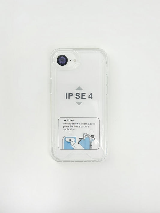 iPhone 16E Transparent Cover