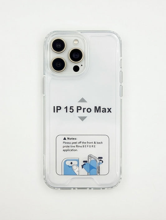 iPhone 15 Pro Max Transparent Cover