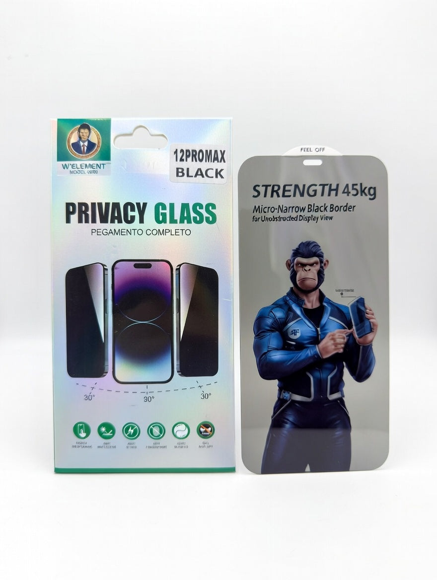 iPhone 12 Pro Max Privacy Full Glue Glass Protector