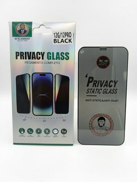 iPhone 12 / 12 Pro Privacy Full Glue Glass Protector