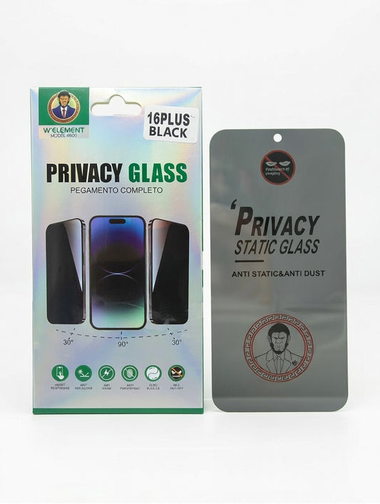 iPhone 16 Plus Privacy Full Glue Glass Protector