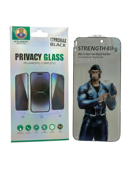 iPhone 17 Pro Max Privacy Full Glue Glass Protector