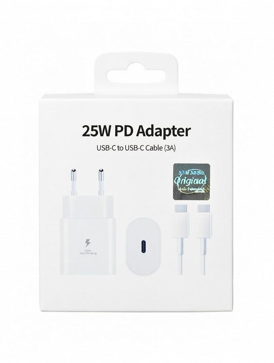 25W Type-C To Type-C Complete Charger