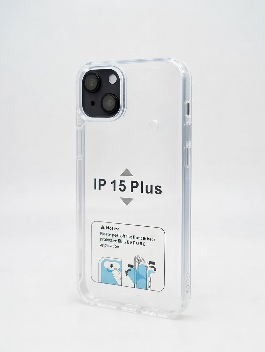 iPhone 15 Plus Transparent Cover