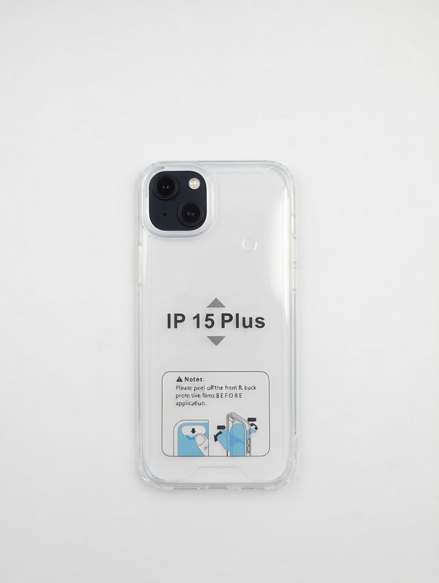 iPhone 15 Plus Transparent Cover