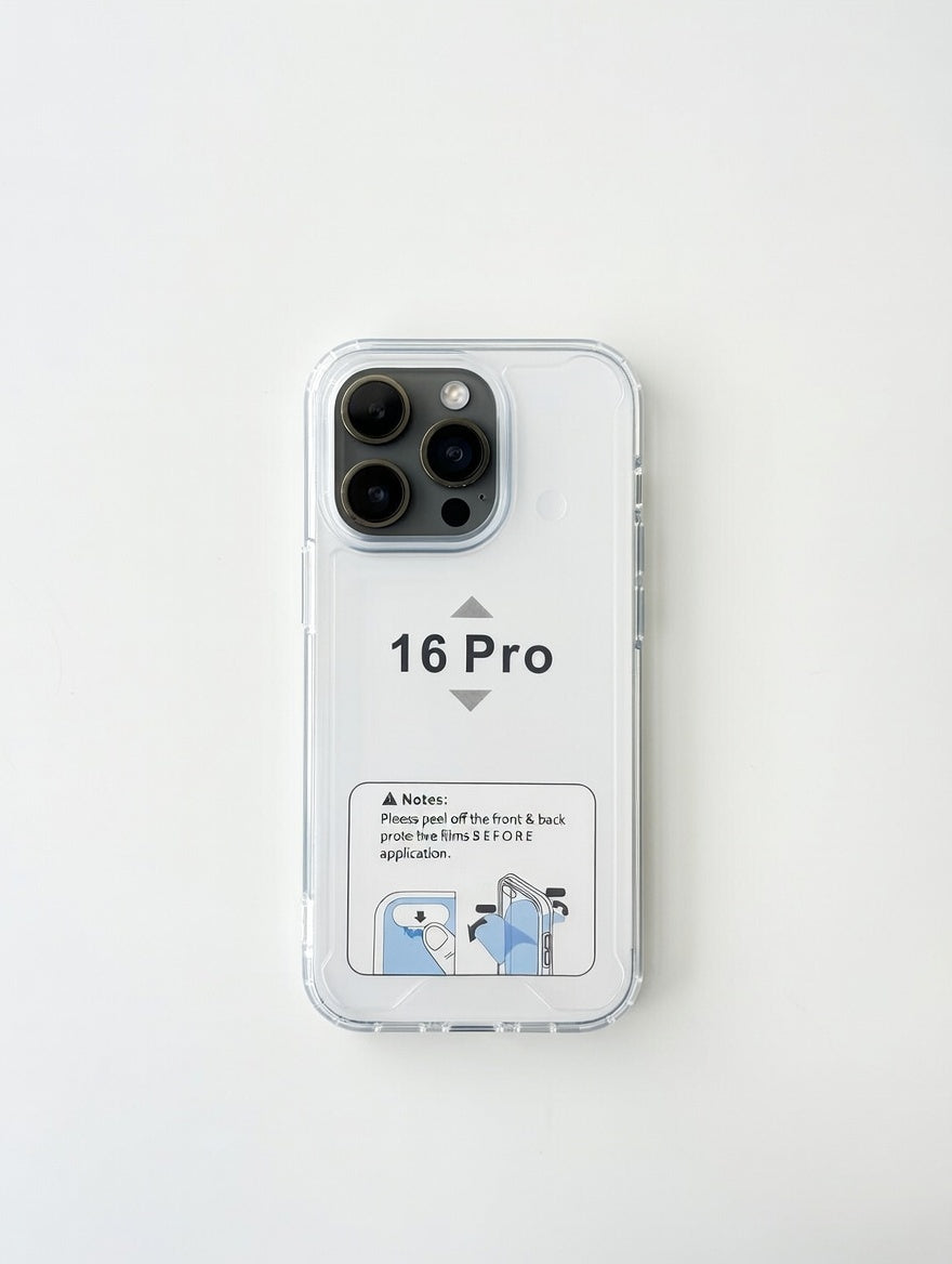 iPhone 16 Pro Transparent Cover