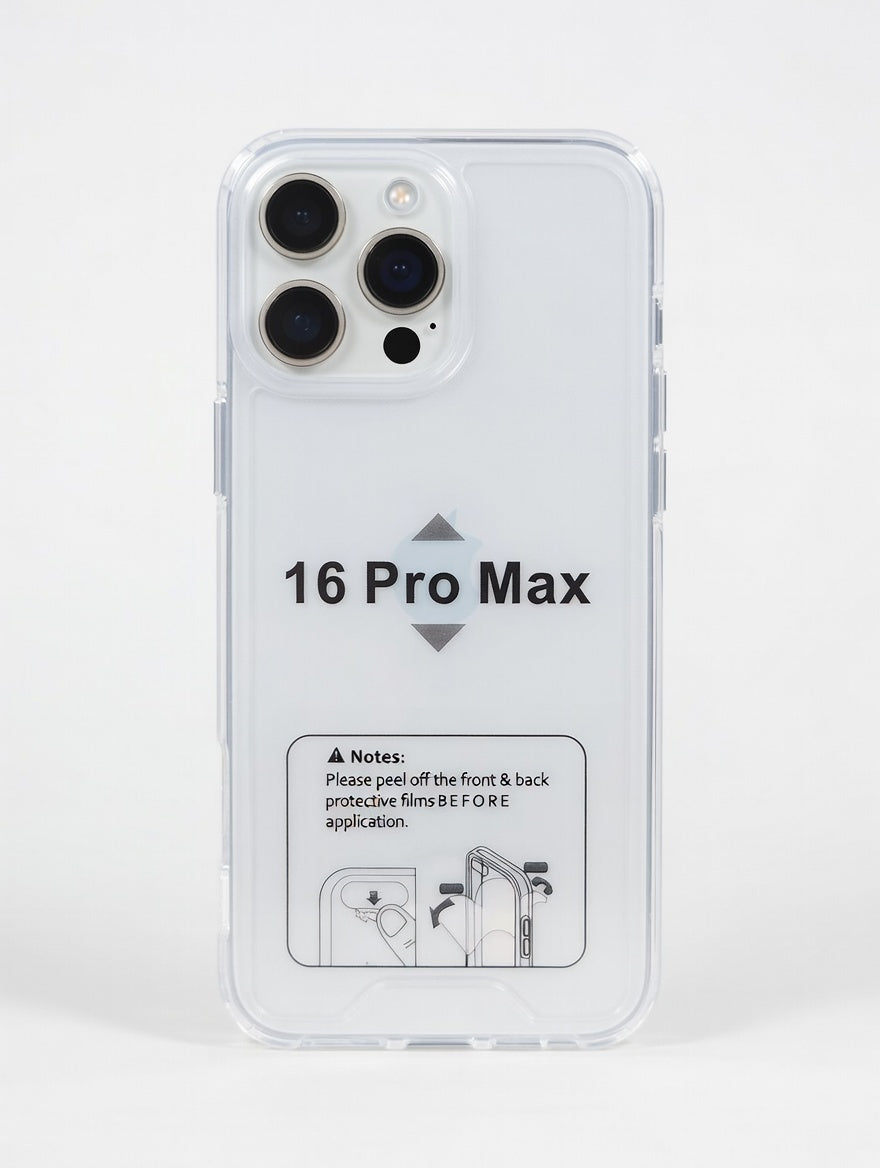 iPhone 16 Pro Max Transparent Cover
