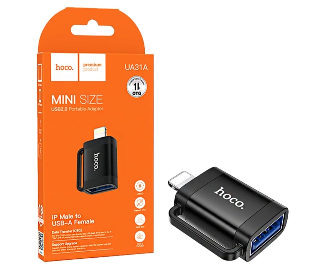 USB To iPhone Lightning OTG Adapter