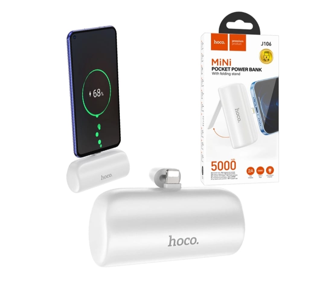 Mini Pocket Lightning 5000 MAH Power Bank