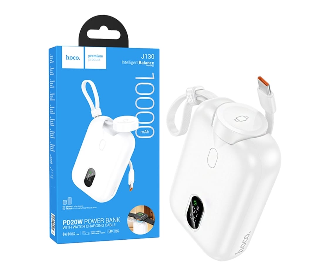 Type-C & Watch Charging 10,000 MAH Power Bank