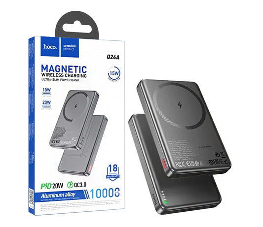 10,000 MAH Slim Magnetic Power Bank