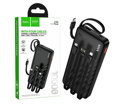 4 in 1 With USB Output 10,000 MAH Power Bank