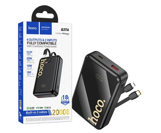 4 Output And 2 Input 20,000 MAH Power Bank