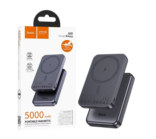 5000 MAH Magnetic Wireless Power Bank