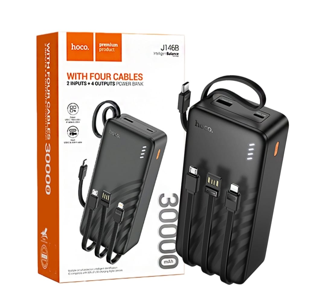 4 in 1 30,000 MAH Power Bank