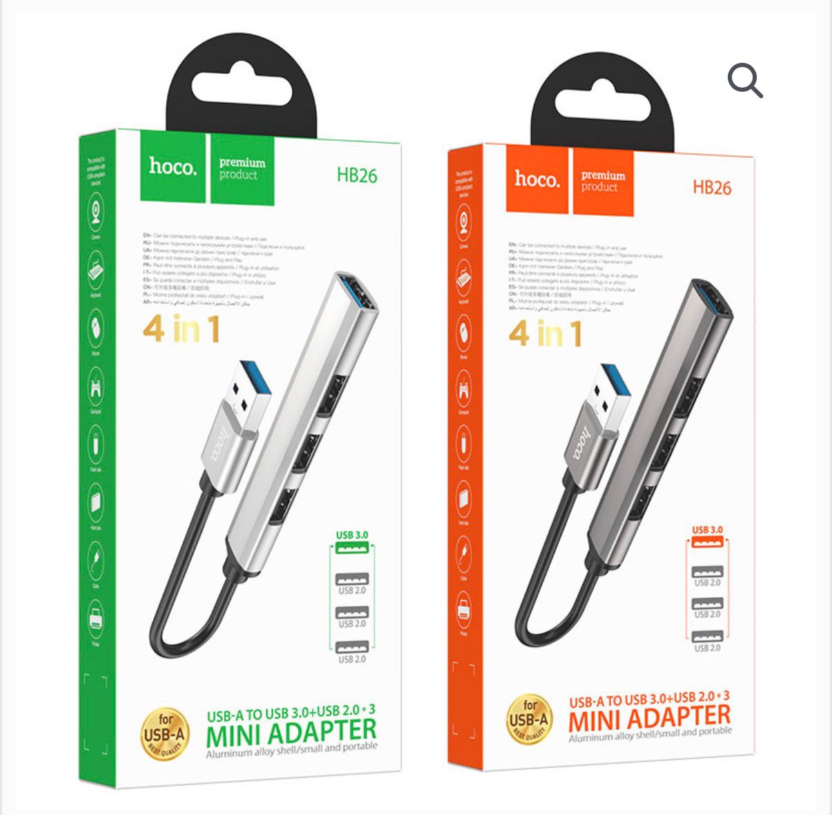 4 in 1 USB & HDMI Hub