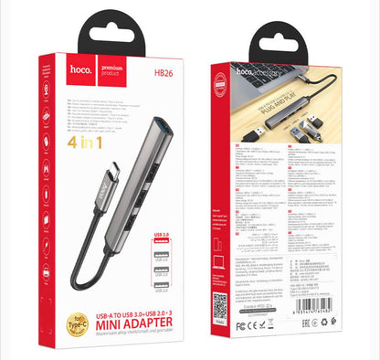 4 in 1 Type-C Output Hub