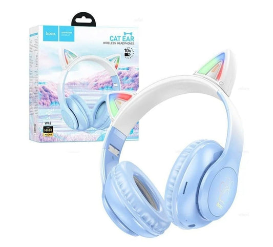 LED RGB Light Cat Ear Headphones