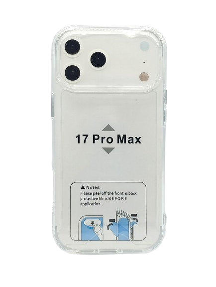iPhone 17 Pro Max Transparent Cover