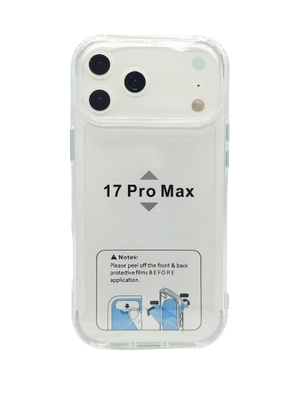 iPhone 17 Pro Max Transparent Cover