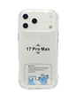 iPhone 17 Pro Max Transparent Cover