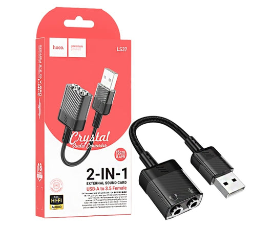 2 in 1 Aux To USB OTG Adapter